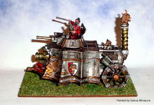 Steam Tank - Empire Warhammer by eskice