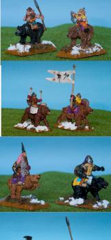 Norse dwarves ursin cavalry by David Kolacinski