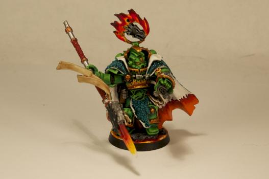 Vulkan He'stan Salamanders Space Marine Chapter Master by PaintHammer