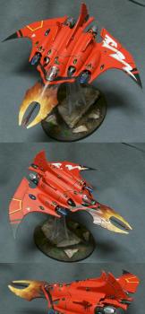 Eldar Fire bird Saim Hann razorwing by Nani1111