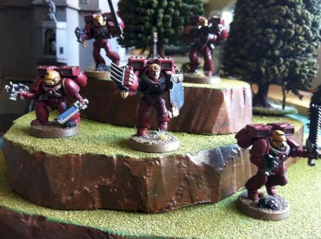 Blood Angels assault marines by MindStroke