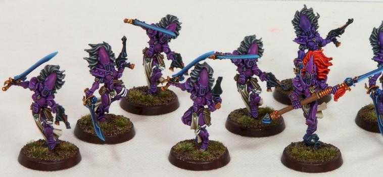 Eldar Howling Banshees by Morthar