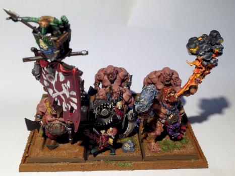 Ogres and Firebelly by DarkGrendel
