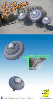 15mm Sci Fi UFO's by Hayter Minifigures