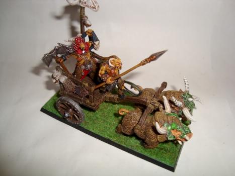 Beastmen Tuskgor Chariot by Pablo567