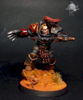 Ezekyle Abaddon, First Captain of the Sons of Horus by soulbreaker01
