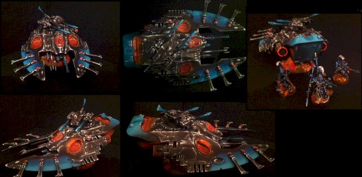 Eldar Wave Serpent by Olivier de Haan