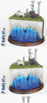 Lady Devona Diorama by MadFlyArtStudio