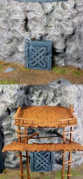 Dwarf Gate Diorama for Armies on Parade by antoniomidnor