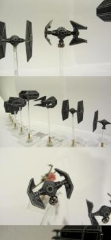 x-wing   Tie Fighter repainted by weisemann