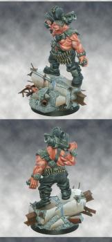 Imperial Guard Ogryn  - Cadian 537th Auxillaries by nels0nmac