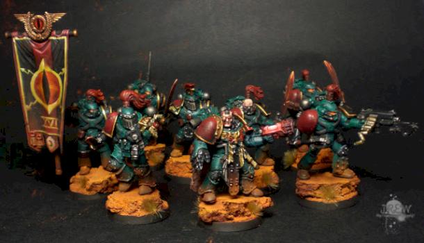 Sons of Horus Veteran Squad by soulbreaker01
