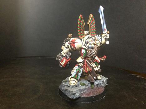 Deathwing Terminator Sergeant Barachiel by ywann