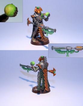 Necron Overlord by Arkhan1806