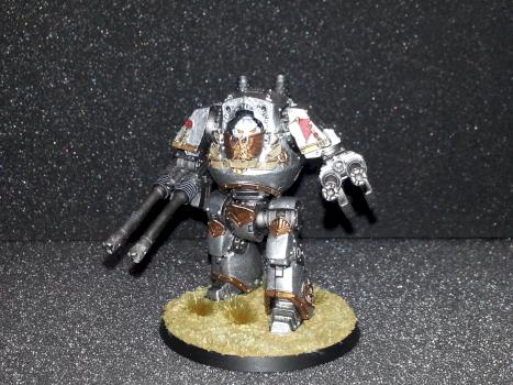 Grey Knight Contemptor Cybot by LegionofOne