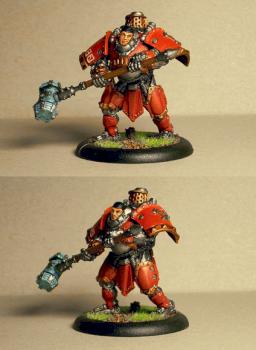 Khador Man-o-war repose by Netsu
