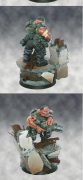 Imperial Guard Ogryn  - Cadian 537th Auxillaries by nels0nmac