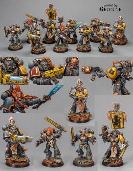 Space Wolves Squad by Grimvar