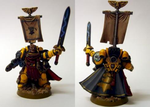 Imperial Fist Fifth Company Captain by GLD1