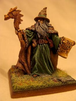 Green Wizard by Draggonhammer