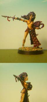 Dark Elf Sorceress by Avatars of War by smilie23