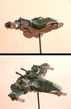 Barracuda from left over devilfish bits by Rooffuz