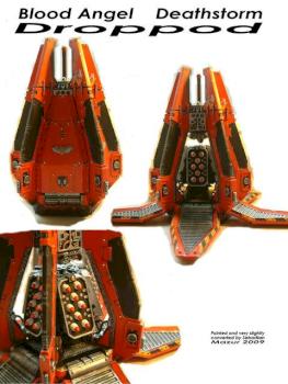 Blood Angel Deathstorm Droppod by senfone