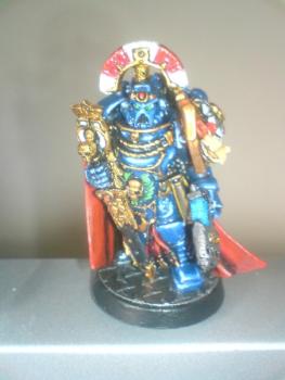 Ultramarines Captain Sicarius by shields soulgrinder