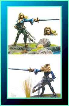 Lonnia, Female Duelist by Kromm