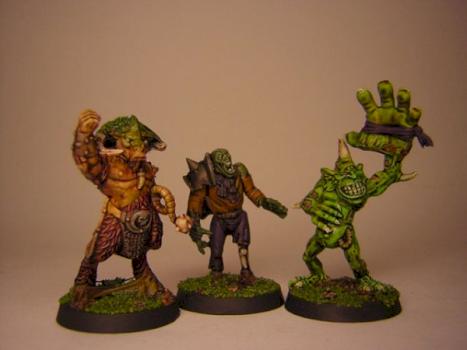 Blood bowl blood bowl nurgle team converted by tyyler