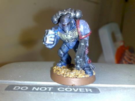 Another space marine by Freelander99