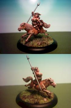 Hiedi & her horsie  by Hasslefree minitures by smilie23