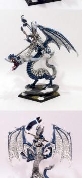 Higl Elf Lord on Dragon by schimmelpilz