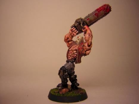 Blood bowl_bloodbowl_jason_chainsaw_ propainted by tyyler