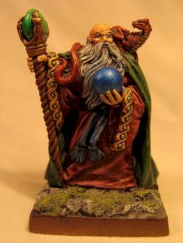 Red Wizard by Draggonhammer