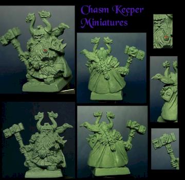 The dwarf king (28 mm) by Chasm Keeper