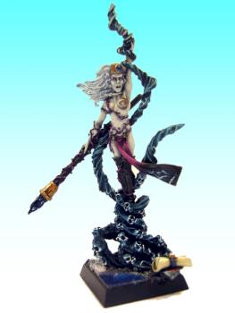 Dunkelelfen Zauberin Phyrusha by Integra