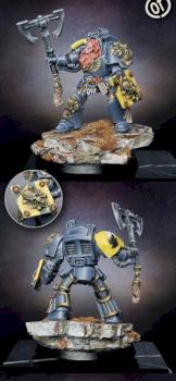 Space Wolves Wolf Guard Battle Leader by IRKUCK