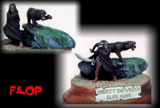 DRIZZT DO' URDEN L'ELFE NOIR by FILOPNANOU