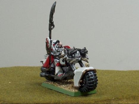 White Scar Commander on bike by battlestudios