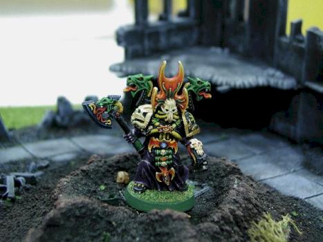 Chaos Space Marine Sorcerer by Smy