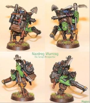 Nazdreg Wurrzag - Da Scrap Prospector by Moglum