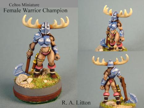Female Warrrior Champion by ralitton