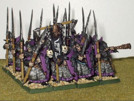 Dark Elf regiment by battlestudios