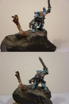 Space Wolf Scout Sergeant by Obi Marco Roni