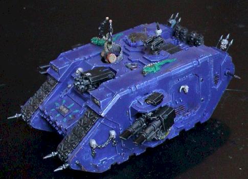 Land Raider Alpha Legion by Coq