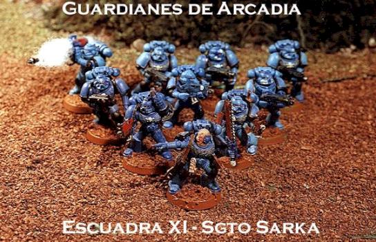 Tactical Squad of Arcadia's Keepers by Dargentis