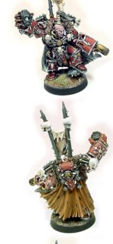 Chaos Space Marine champion by Wolfbane