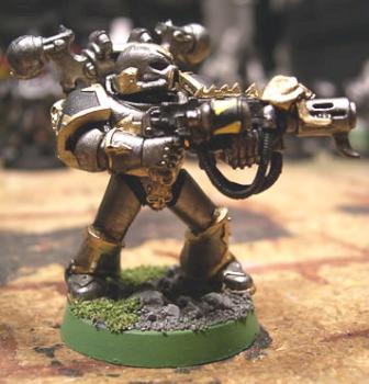 Iron Warriors Marine by Suvetar