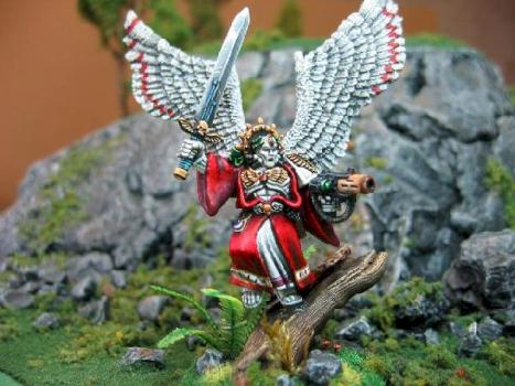 Blood Angel Primarch, Sanguinius by McflyJ49
